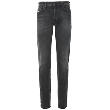 Diesel Black Cotton Men Jeans