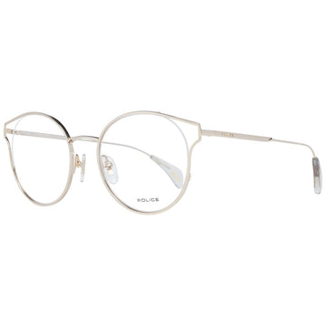 Police Rose Gold Metal & Plastic Glasses (Frames)