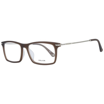Police Brown Metal & Plastic Glasses (Frames)