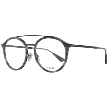 Police Gray Metal & Plastic Glasses (Frames)