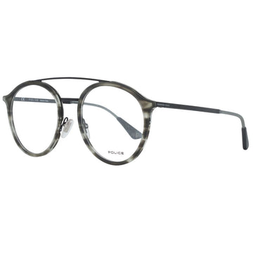 Police Gray Metal & Plastic Glasses (Frames)
