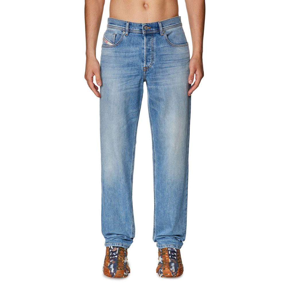 Diesel Blue Cotton Men Jeans