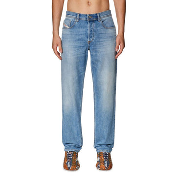 Diesel Blue Cotton Men Jeans