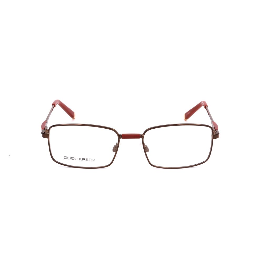 Dsquared² Brown Metal Glasses (Frames)