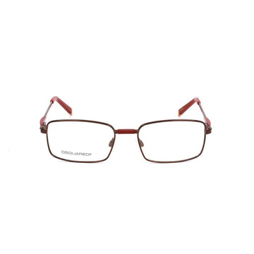 Dsquared² Brown Metal Glasses (Frames)