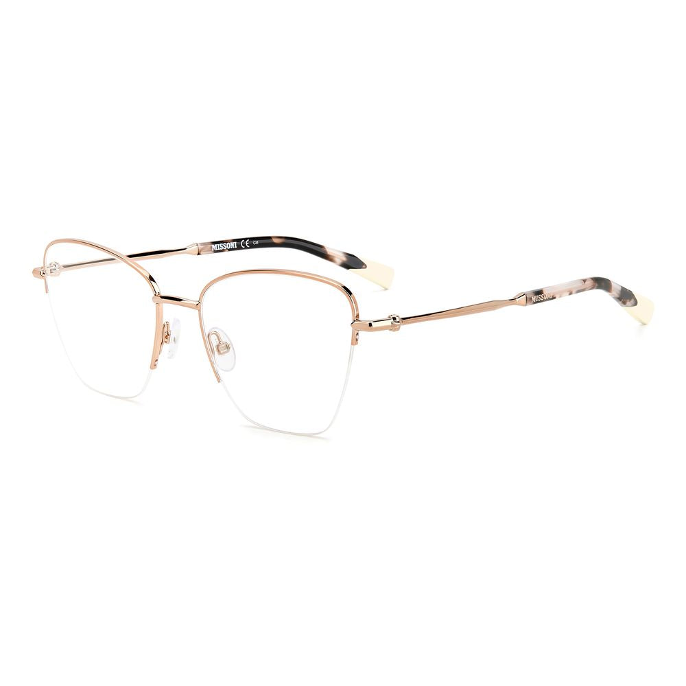 Missoni Gold Stainless Steel Glasses (Frames)