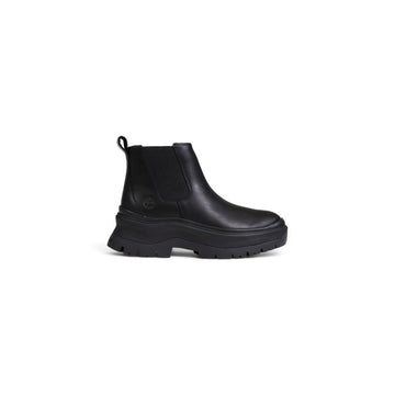 Timberland Black Leather Ankle Boots