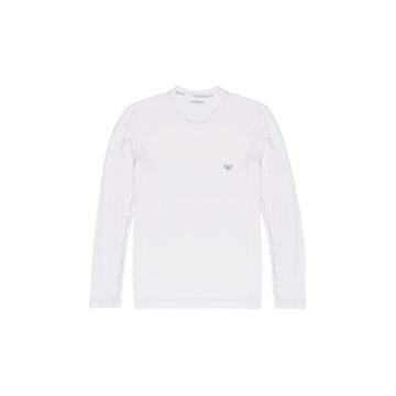 Emporio Armani Underwear White Modal Long Sleeve T-Shirt