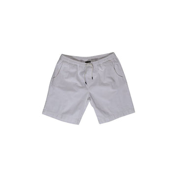 Refrigiwear White Cotton Bermuda Shorts