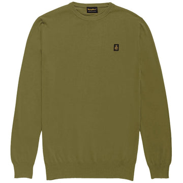 Refrigiwear Green Cotton Sweater