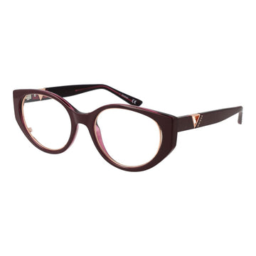 Guess Burgundy Plastic Glasses (Frames)