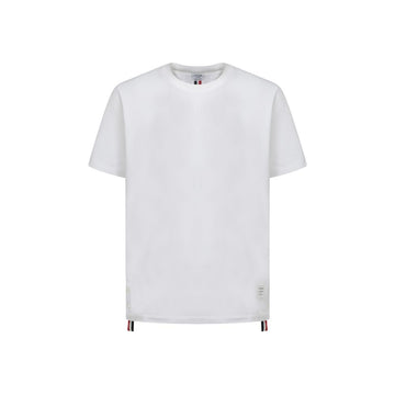Thom Browne White Cotton T-Shirt