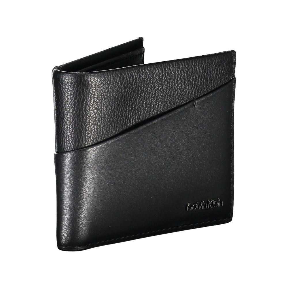 Calvin Klein Black Polyester Men Wallet