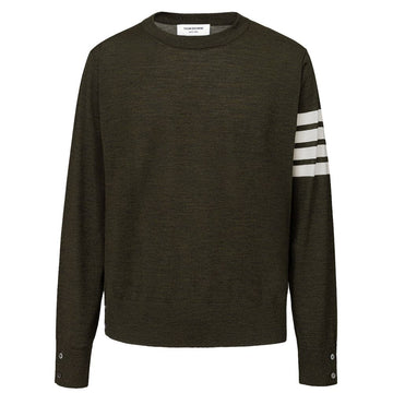 Thom Browne Green Wool Sweatshirt