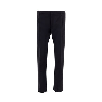 Valentino Black Wool Dress Pants