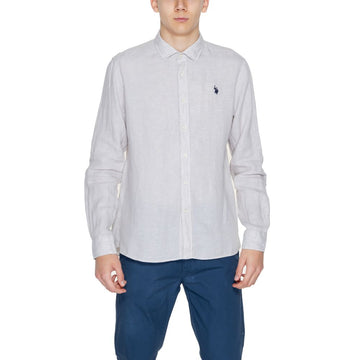 U.S. POLO ASSN. Beige Linen Shirt