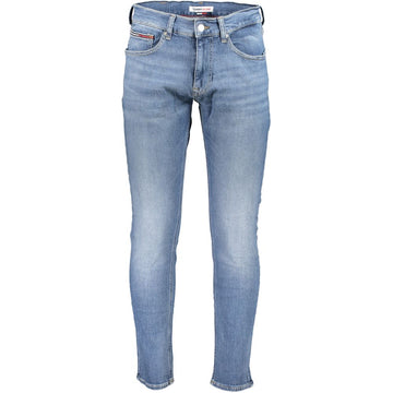 Tommy Hilfiger Blue Cotton Men Jeans