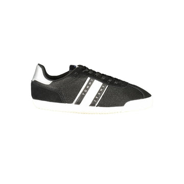 Tommy Hilfiger Black Polyester Women Sneaker