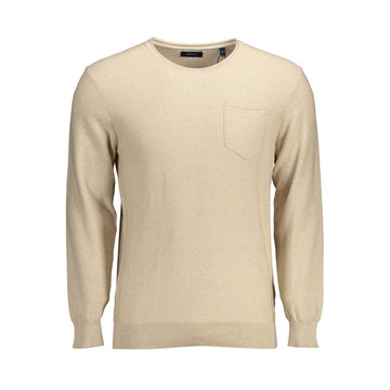 Gant Beige Cotton Men Sweater
