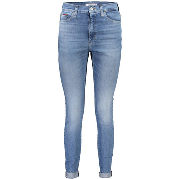 Tommy Hilfiger Blue Cotton Women Jeans