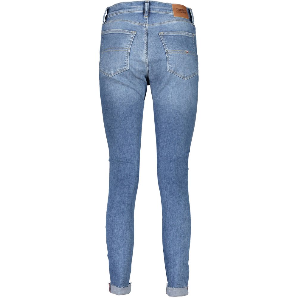 Tommy Hilfiger Blue Cotton Women Jeans