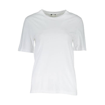 Gant White Cotton Men T-Shirt