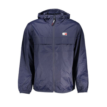 Tommy Hilfiger Blue Recycled Nylon Men Jacket