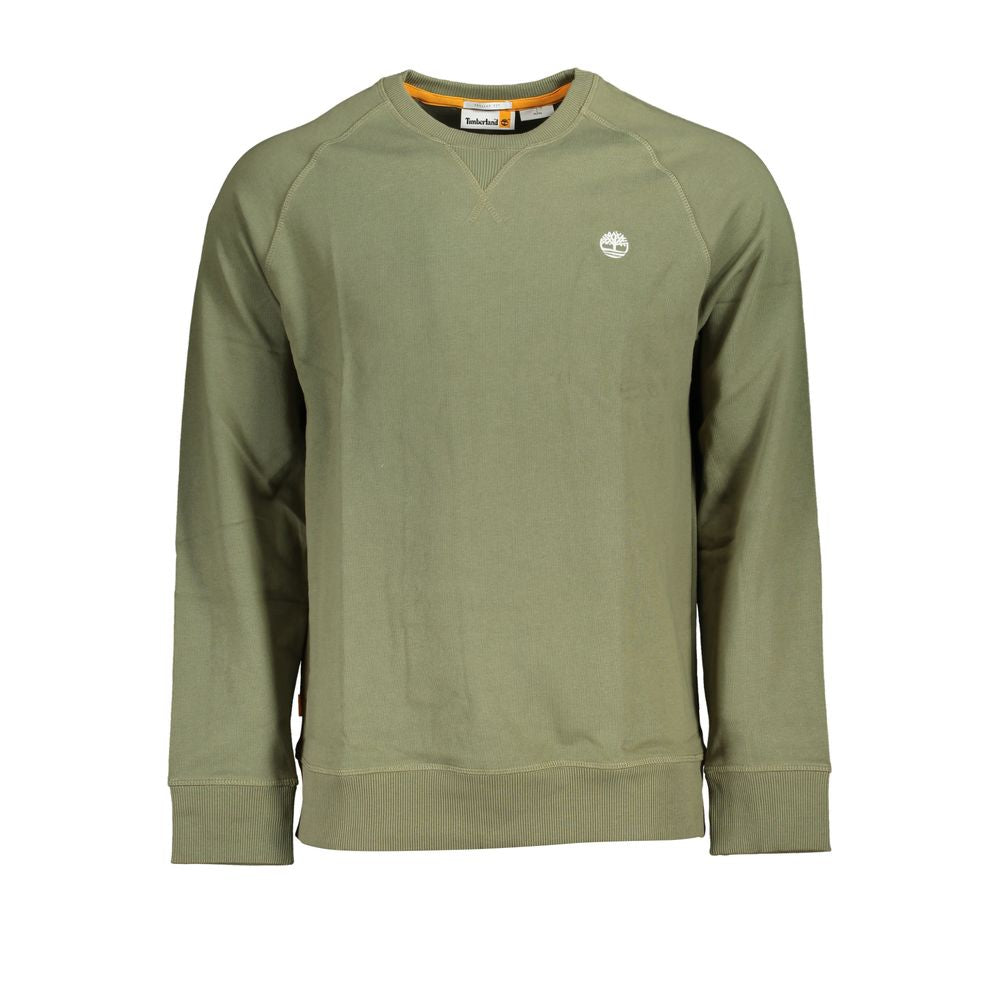 Timberland Green Cotton Men Sweater