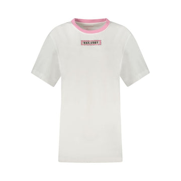 Guess Jeans White Cotton Women T-Shirt