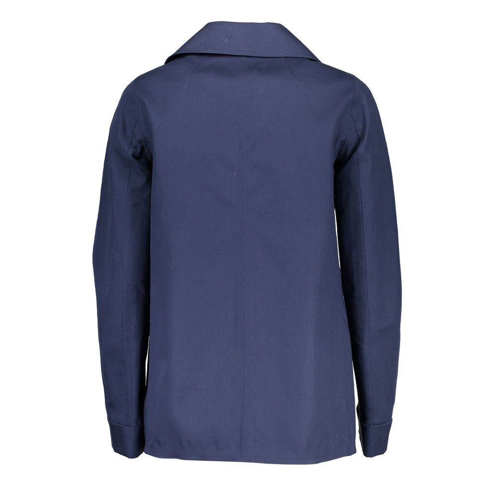 Gant Blue Cotton Women Jacket