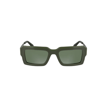 Calvin Klein Green Acetate Women Sunglasses