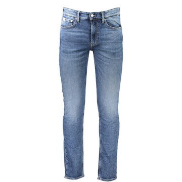 Calvin Klein Blue Cotton Men Jeans
