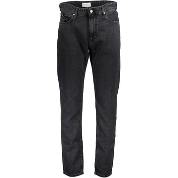 Calvin Klein Black Cotton Men Jeans