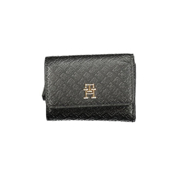 Tommy Hilfiger Black Polyethylene Women Wallet