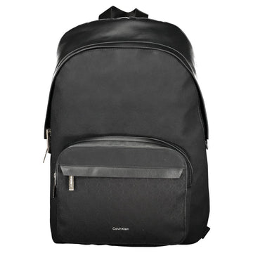 Calvin Klein Black Polyester Men Backpack