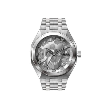 Police Silver Stainless Steel Dress Watch
