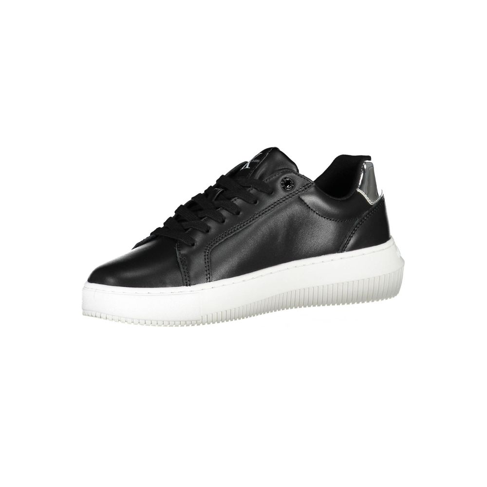 Calvin Klein Black Polyester Women Sneaker