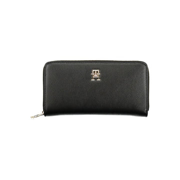 Tommy Hilfiger Black Polyethylene Women Wallet