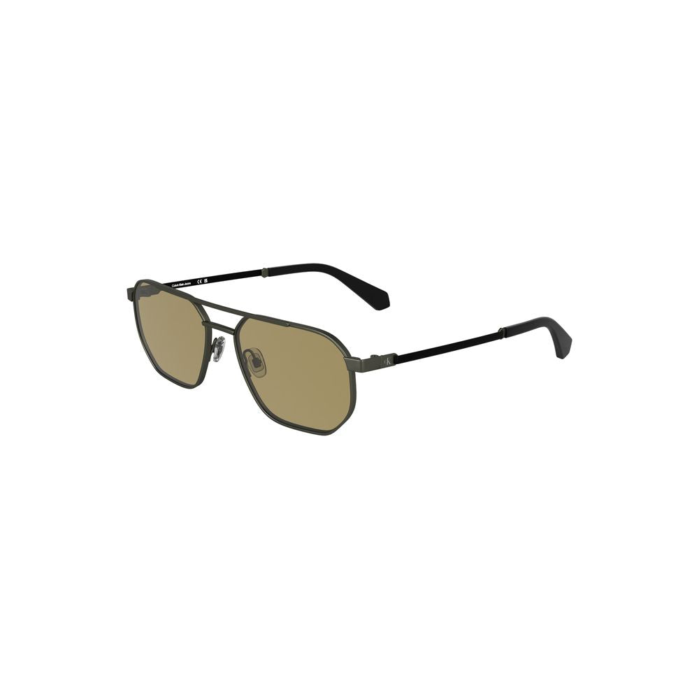 Calvin Klein Bronze Metal Men Sunglass