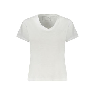 Guess Jeans White Cotton Women T-Shirt