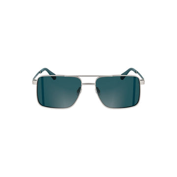 Calvin Klein Gray Metal Men Sunglass