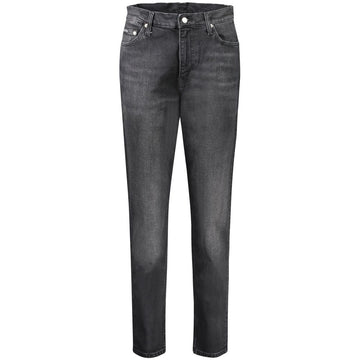 Calvin Klein Black Cotton Women Jeans