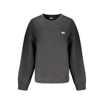 Tommy Hilfiger Black Cotton Women Sweater