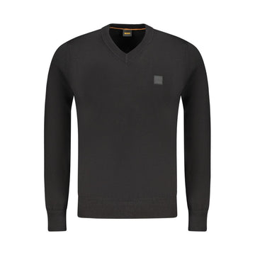 Hugo Boss Black Cotton Sweater