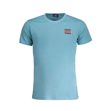 Norway 1963 Light Blue Cotton Men T-Shirt
