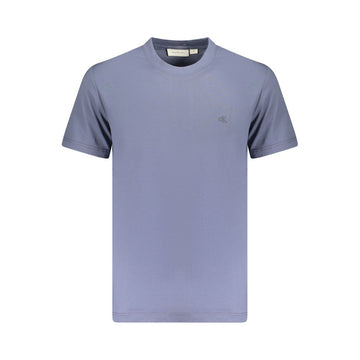 Calvin Klein Blue Cotton Men T-Shirt