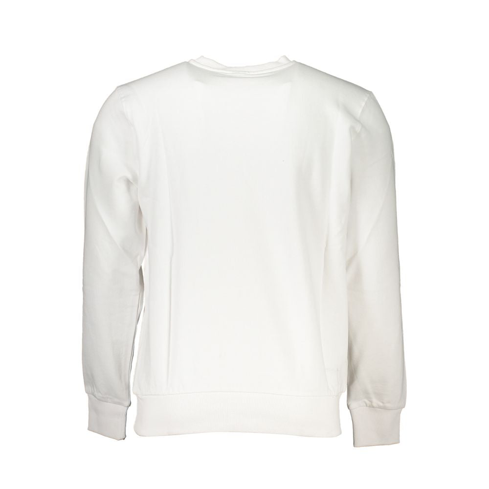North Sails White Cotton Men Sweater