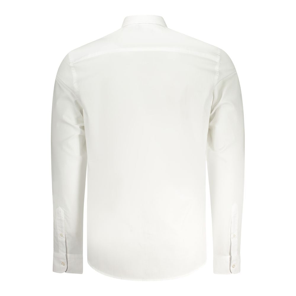 North Sails White Cotton Men Shirt