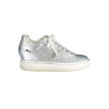 U.S. POLO ASSN. Gray Polyester Women Sneaker