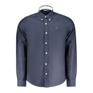 North Sails Blue Cotton Men Shirt